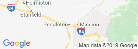 Pendleton map